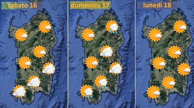 Il meteo per Pasqua in Sardegna 