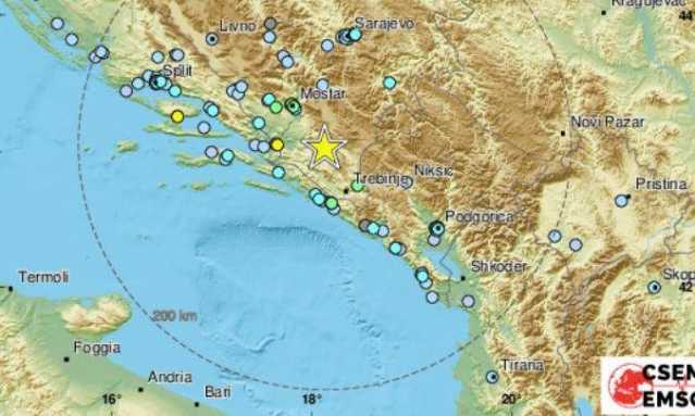 Bosnia terremoto