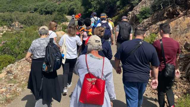 Passeggiata dell'Anmic a Monte Arcosu 