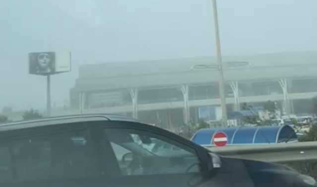 Nebbia a Elmas