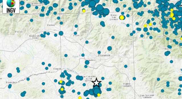 Terremoto a Firenze