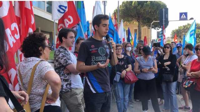 La protesta