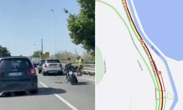 Cagliari, incidente sull'Asse mediano: traffico bloccato verso Genneruxi