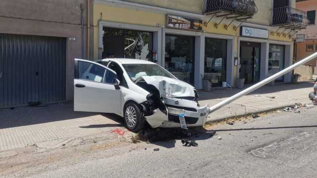 L'incidente a Sanluri