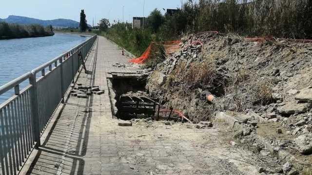 La pista ciclabile di Terramaini