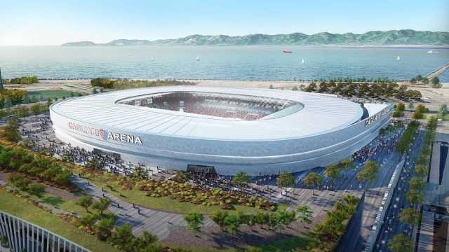 Il nuovo stadio del Cagliari 