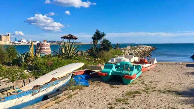 la spiaggia di Giorgino