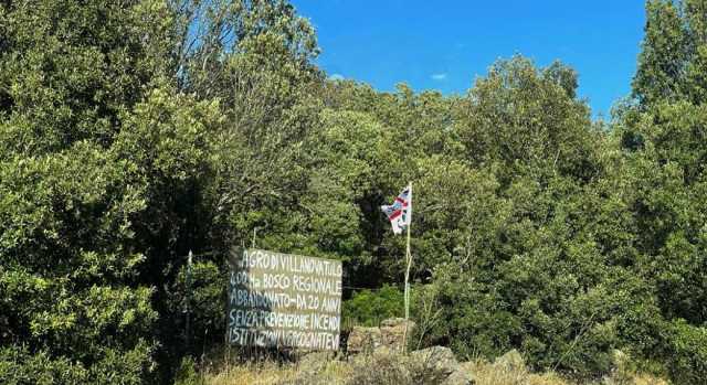 Una zona incolta di Villanovatulo