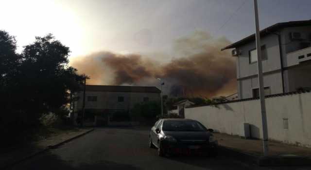 L'incendio