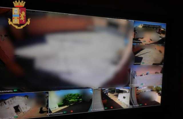 impianto videosorveglianza casa Uta