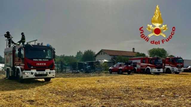 INcendio case San Sperate