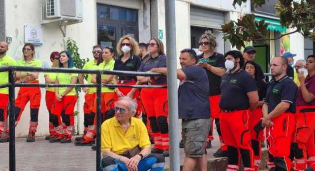 A Carbonia la protesta dei volontari del 118, il sindaco: “Vicinanza a chi presta servizio per la comunità”