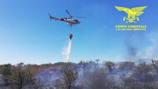 Meno Incendi In Sardegna