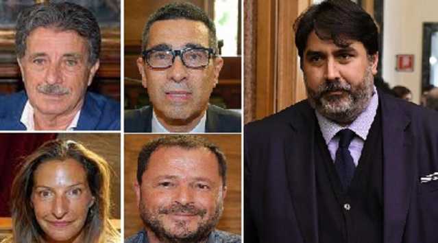 Il gruppo Solinas Presidente a Cagliari 
