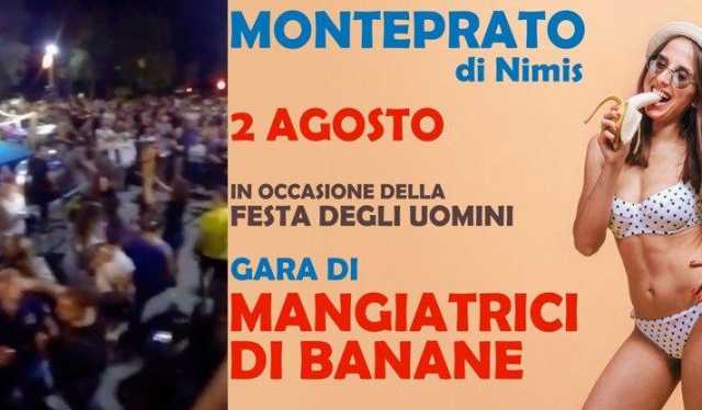 Monteprato Gara mangiatrici di banane poster