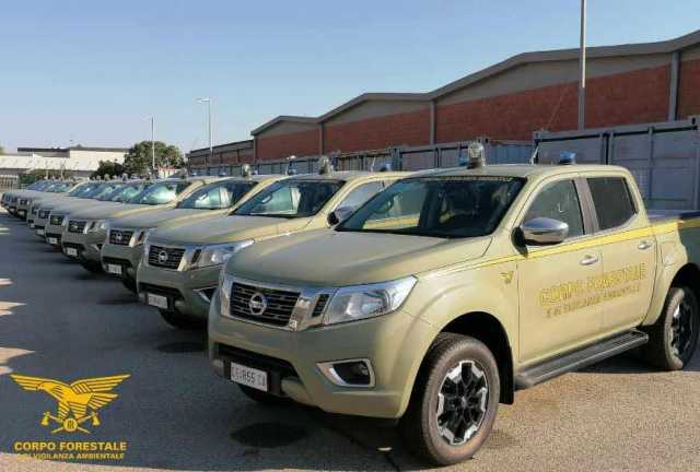Cagliari, consegnati 25 nuovi Pick-Up al corpo forestale
