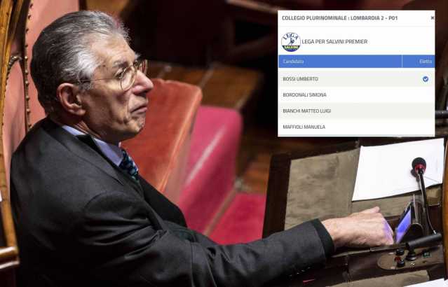 Umberto Bossi eletto in Parlamento, Calderoli: 