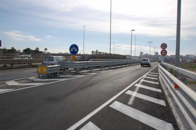 Cagliari, lavori sull'Asse mediano: chiusa bretella da via Santa Maria Chiara