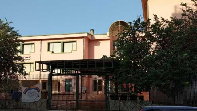 Ingresso scuola primaria di via Redipuglia a Cagliari