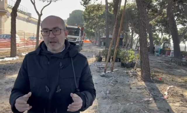 Cagliari, sopralluogo di Truzzu a Buoncammino: "Stiamo ripiantando oltre 60 pini caduti"
