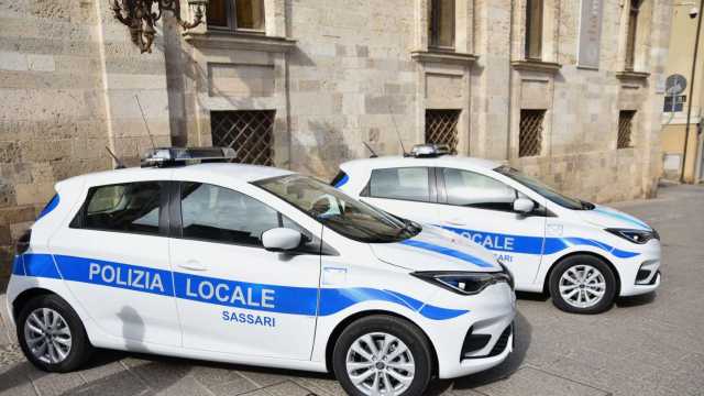 auto polizia locale sassari