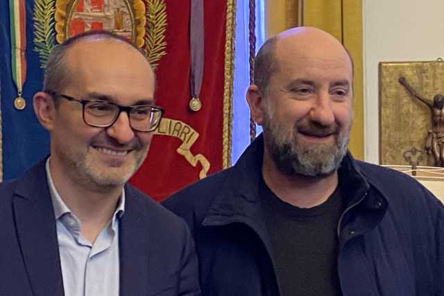 Paolo Truzzu e Antonio Albanese