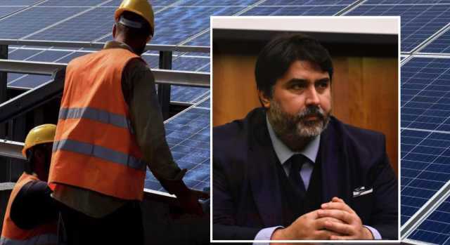 Il presidente della Regione Christian Solinas