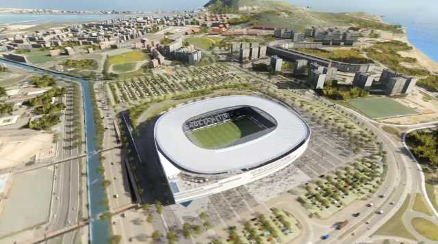 Nuovo stadio render dall'alto