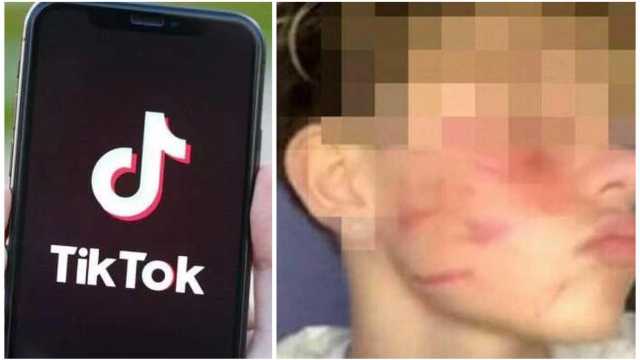 Un frame di TikTok