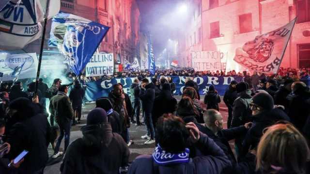 Corteo contro Cellino