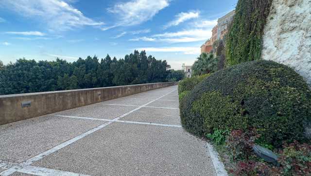 giardino sotto le mura