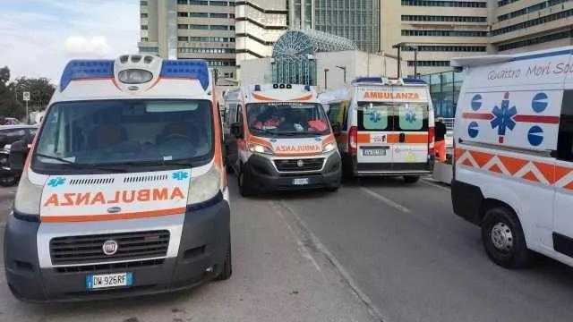 ambulanze al Brotzu