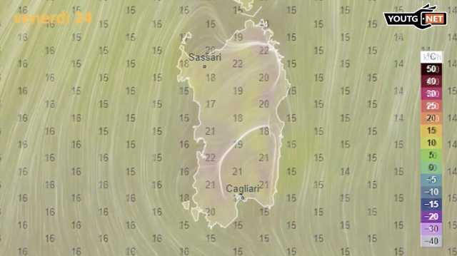 In Sardegna arrivano masse d'aria calda dal Nord Africa: temperature fino a 24 gradi