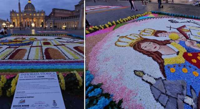 Infiorata Piazza San Pietro