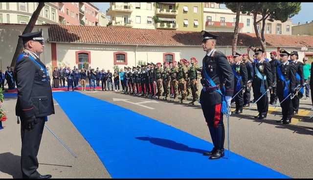 Carabinieri, cambio al vertice in Sardegna: Iasson nuovo comandante