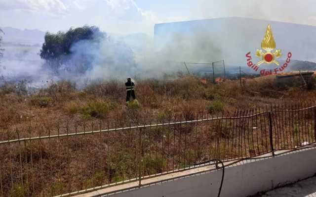 INCENDIO CAGLIARI RISCHIO