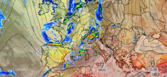 Meteo in Sardegna, arrivano freddo e vento