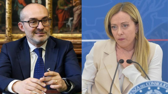 truzzu e meloni giorgia