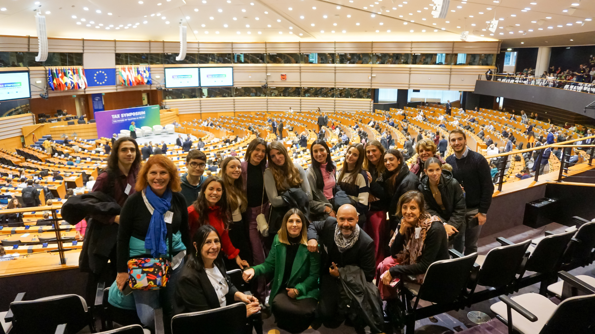 studenti MediterranEU a Bruxelles 