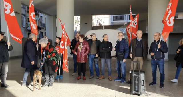 Cagliari, protesta contro il dimensionamento scolastico: 