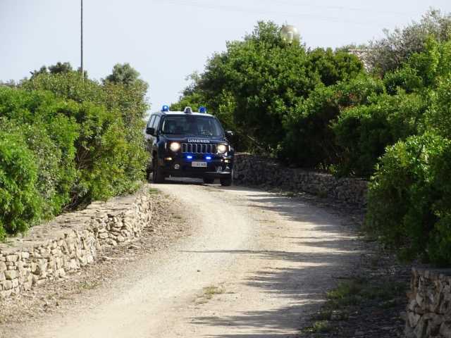 Carabinieri in campagba