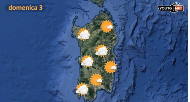 Dopo il picco di calore in Sardegna brusco calo delle temperature nel weekend
