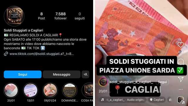 Soldi Stuggiati A Cagliari