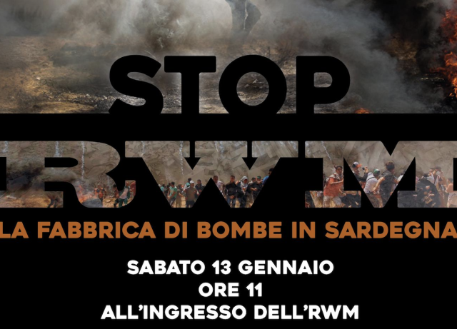 Stop Alla Produzione Di Bombe In Sardegna