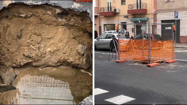 la buca di via san michele a cagliari