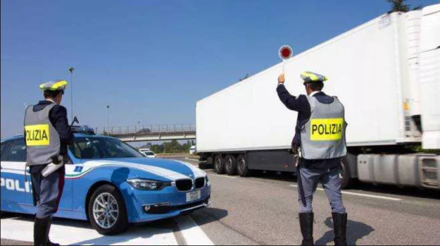 Polizia Stradale Camion