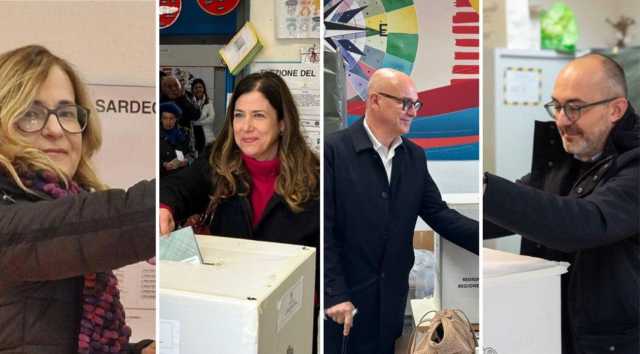 Voto Candidati Governatore Sardegna