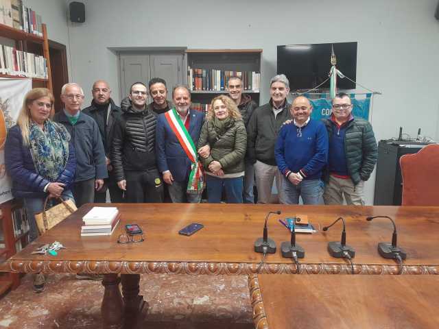 Foto di gruppo della delegazione 