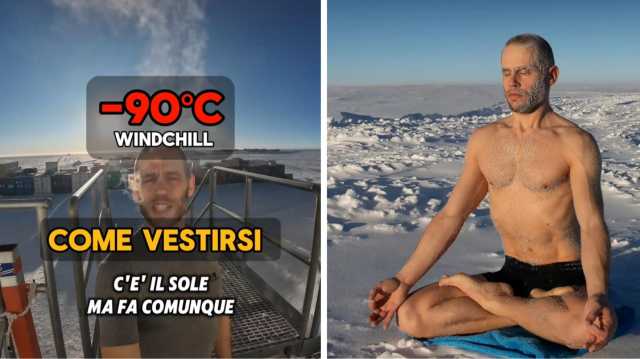 Il ricercatore di Gavoi e i racconti dall'Antartide sui social: il video a -90 gradi fa il boom