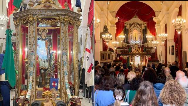 Sant'Efisio, la grande festa è iniziata: l'intronizzazione del simulacro